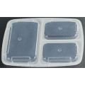 3-compartment Microwave Container FDA Approved BPA free plastic food container